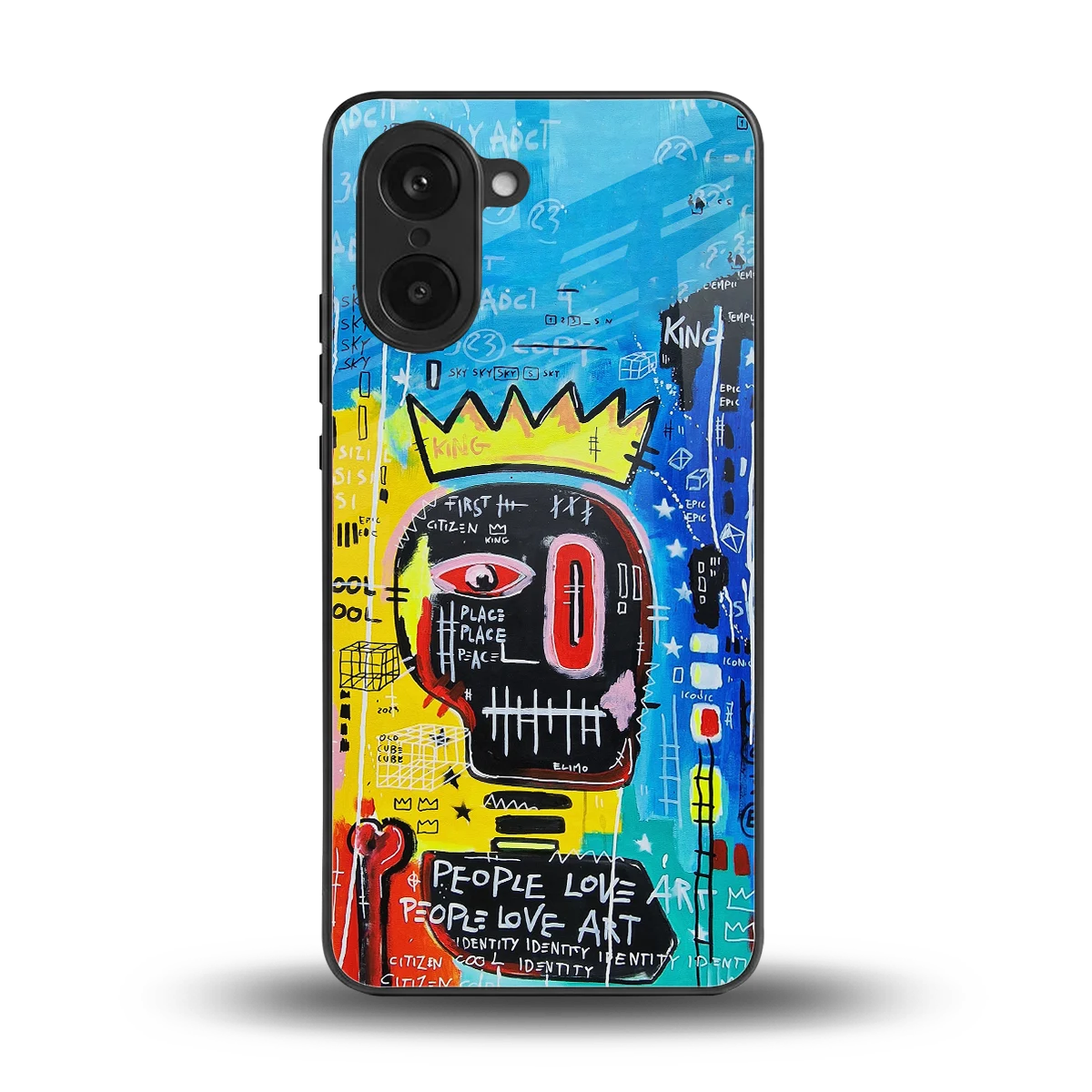 Royal Graffiti back phone cover | glass case for oneplus nord ce5 5g