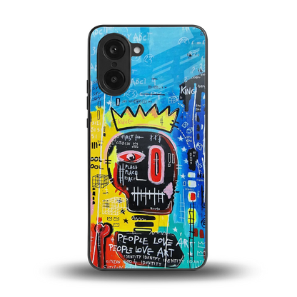 Royal Graffiti back phone cover | glass case for oneplus nord ce5 5g