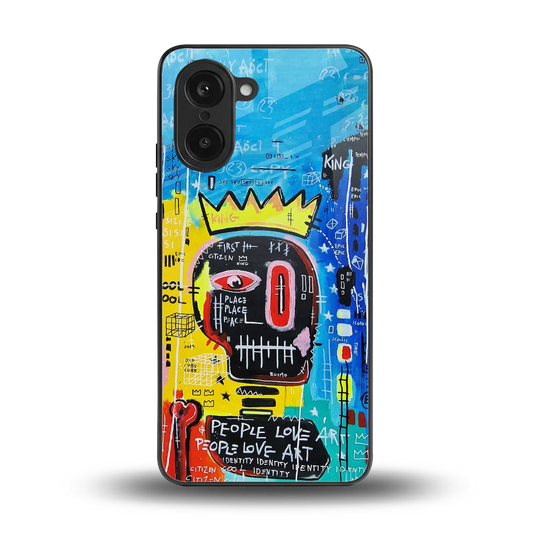 Royal Graffiti back phone cover | glass case for oneplus nord ce5 5g
