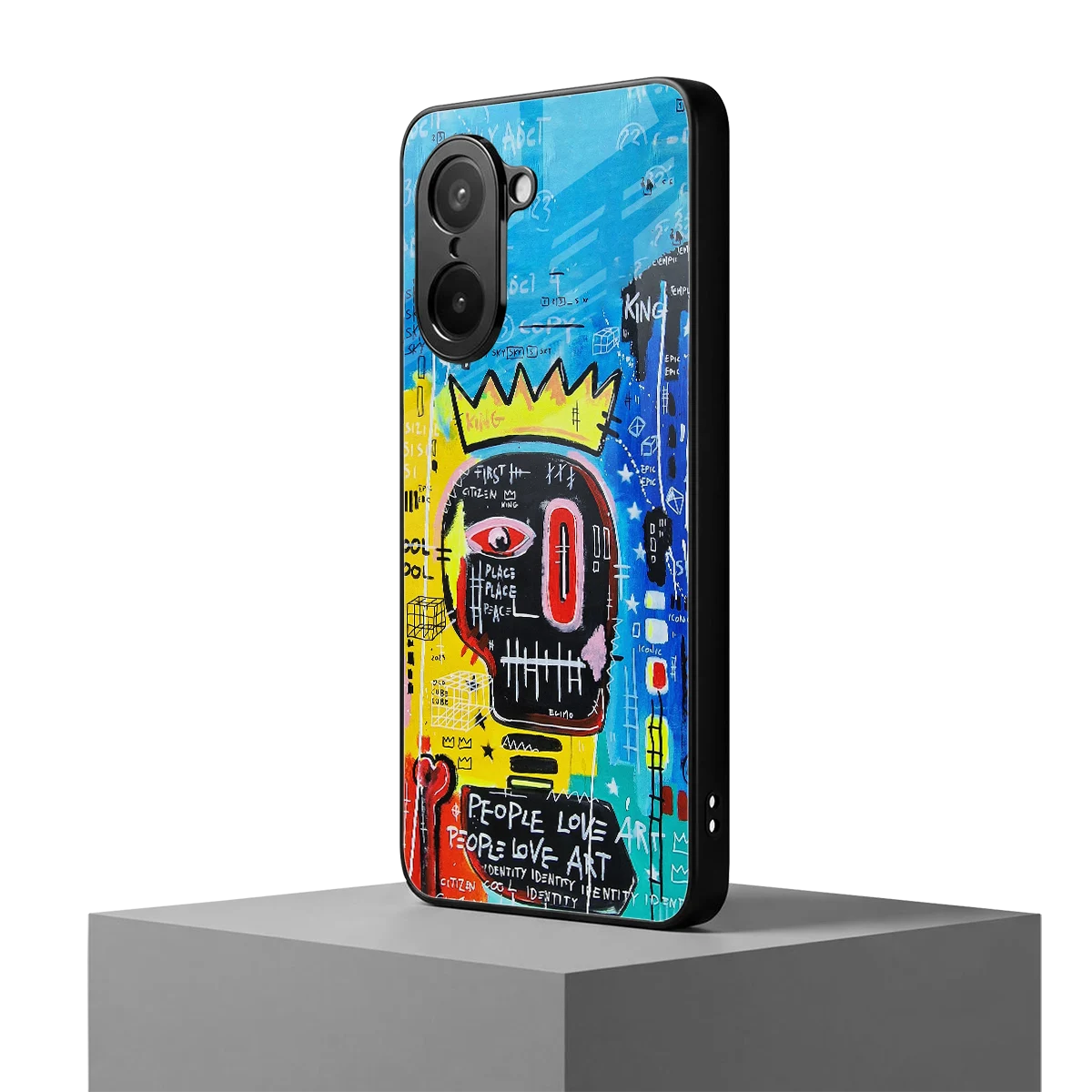 Royal Graffiti oneplus nord ce5 5g mobile cover | shockproof glass phone case