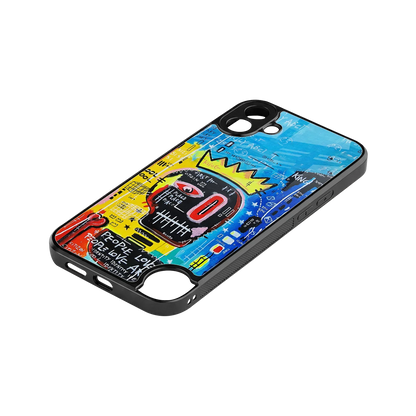 Royal Graffiti stylish phone case for cmf nothing phone 1 | glossy glass and slim fit