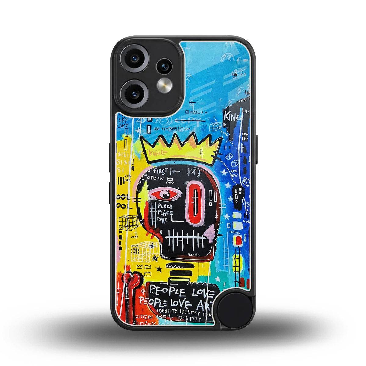 Royal Graffiti back phone cover | glass case for cmf nothing phone 2 pro