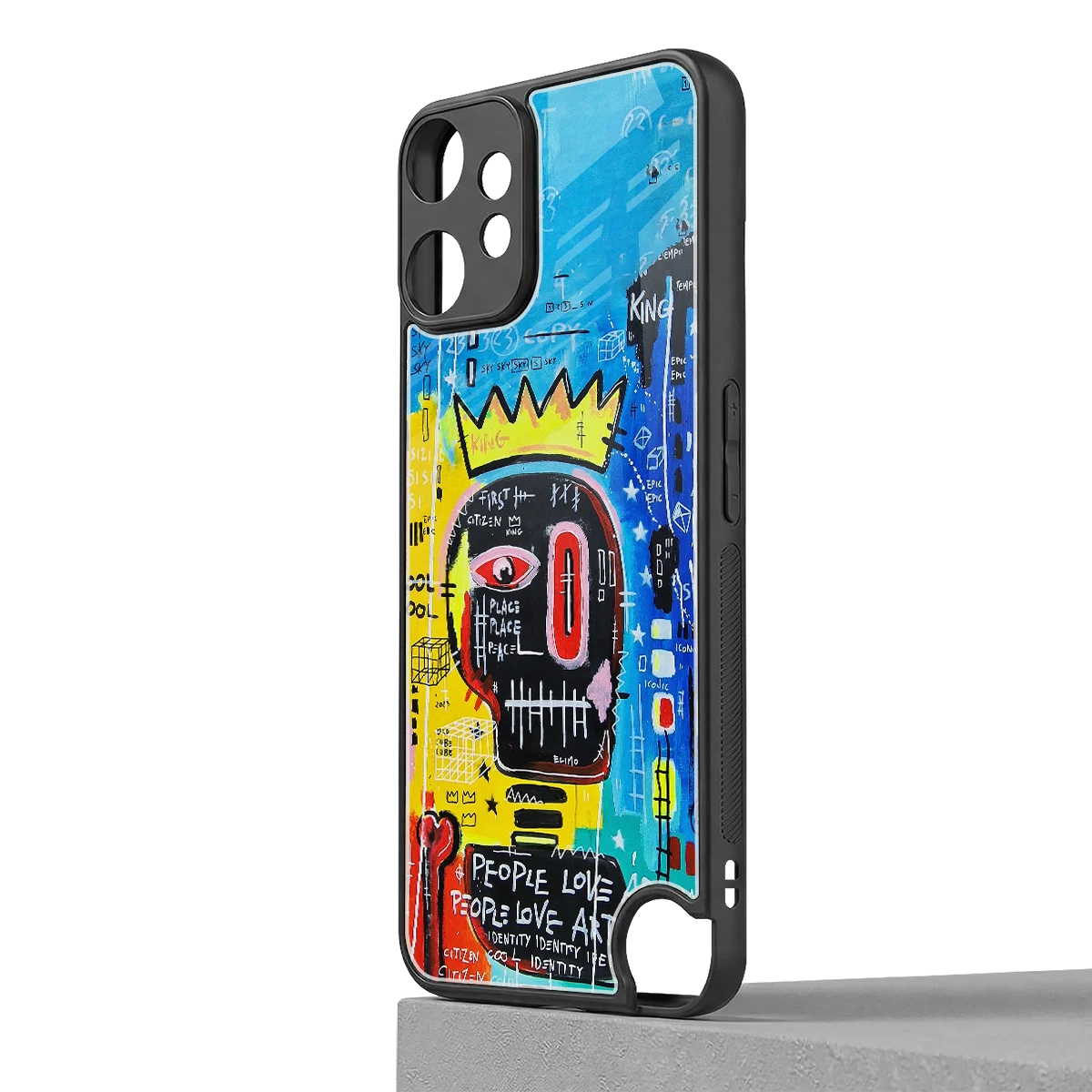 Royal Graffiti cmf nothing phone 2 pro mobile cover | shockproof glass phone case