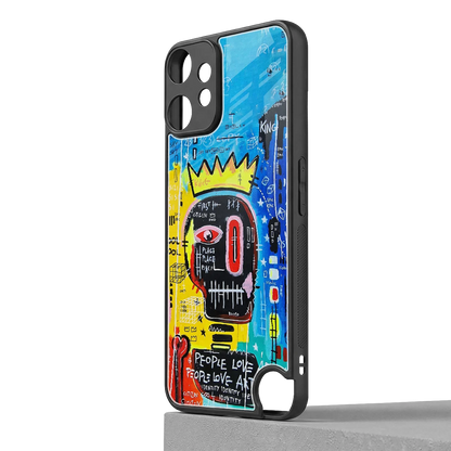 Royal Graffiti cmf nothing phone 2 pro mobile cover | shockproof glass phone case