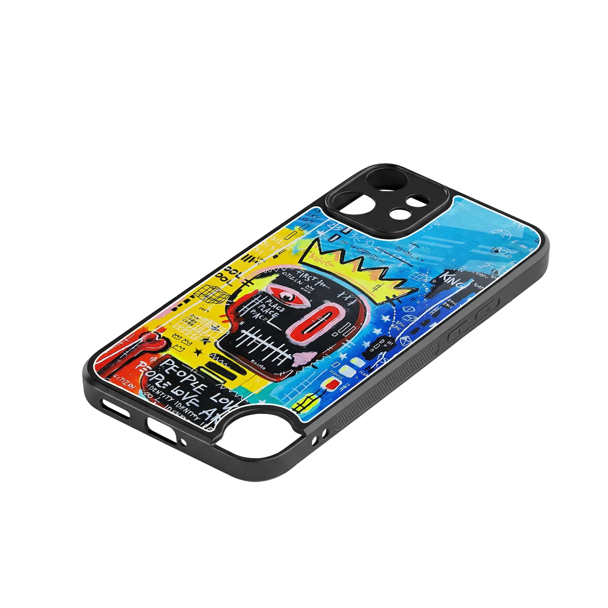 Royal Graffiti stylish phone case for cmf nothing phone 2 pro | glossy glass and slim fit