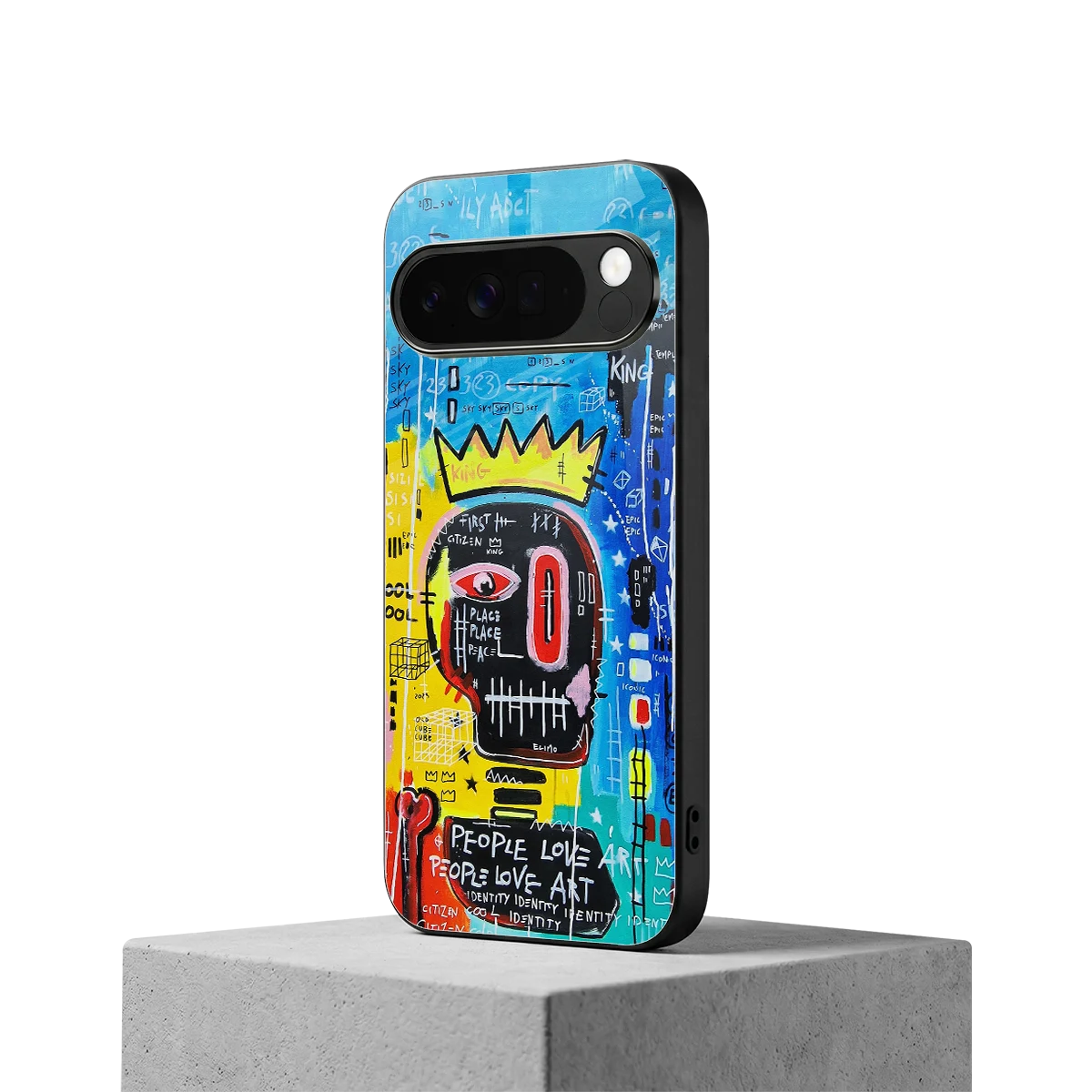 Royal Graffiti google pixel 10 pro xl mobile cover | shockproof glass phone case