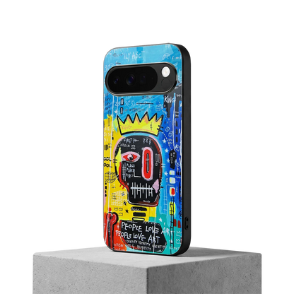 Royal Graffiti google pixel 10 pro xl mobile cover | shockproof glass phone case