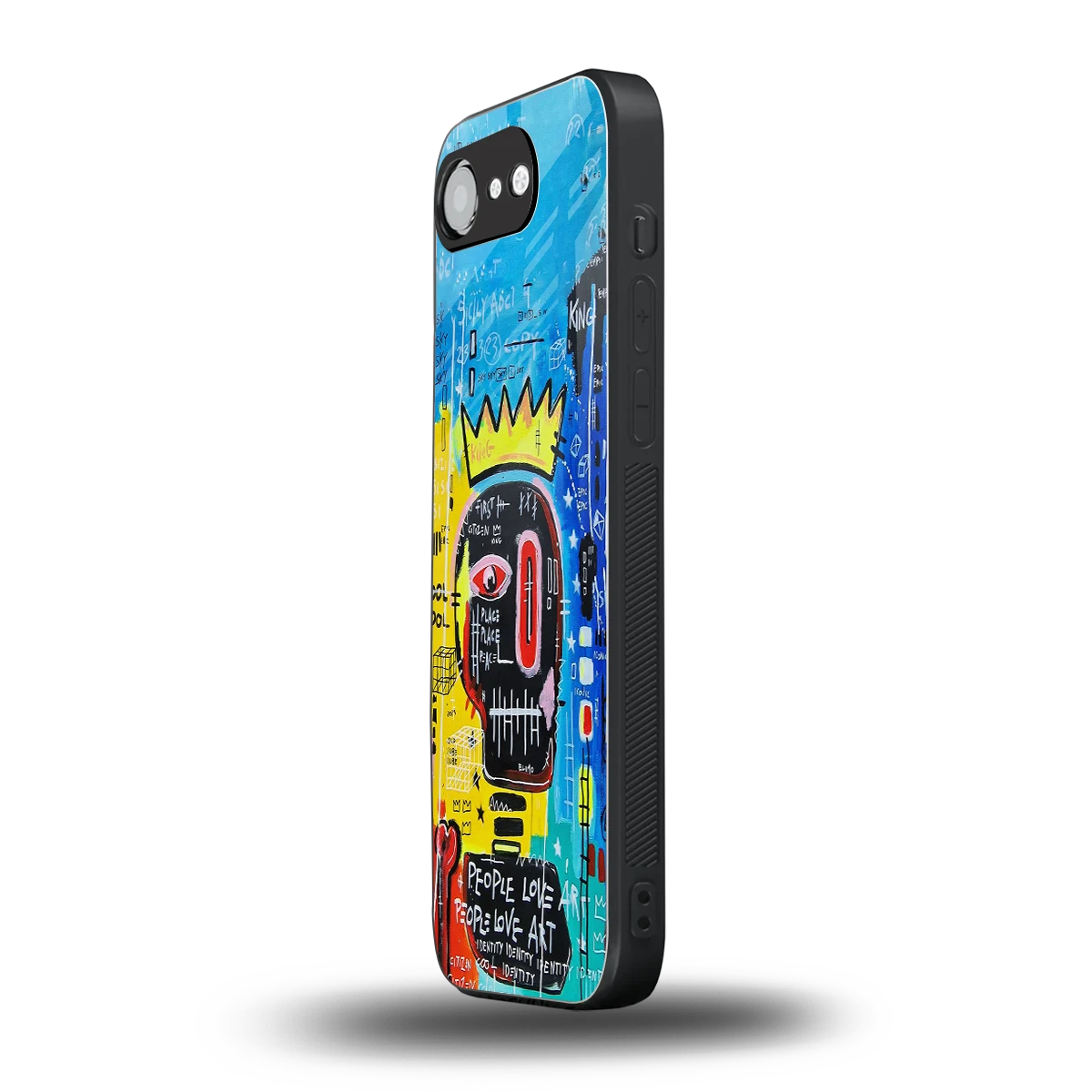 Royal Graffiti iphone 16e mobile cover | shockproof glass phone case