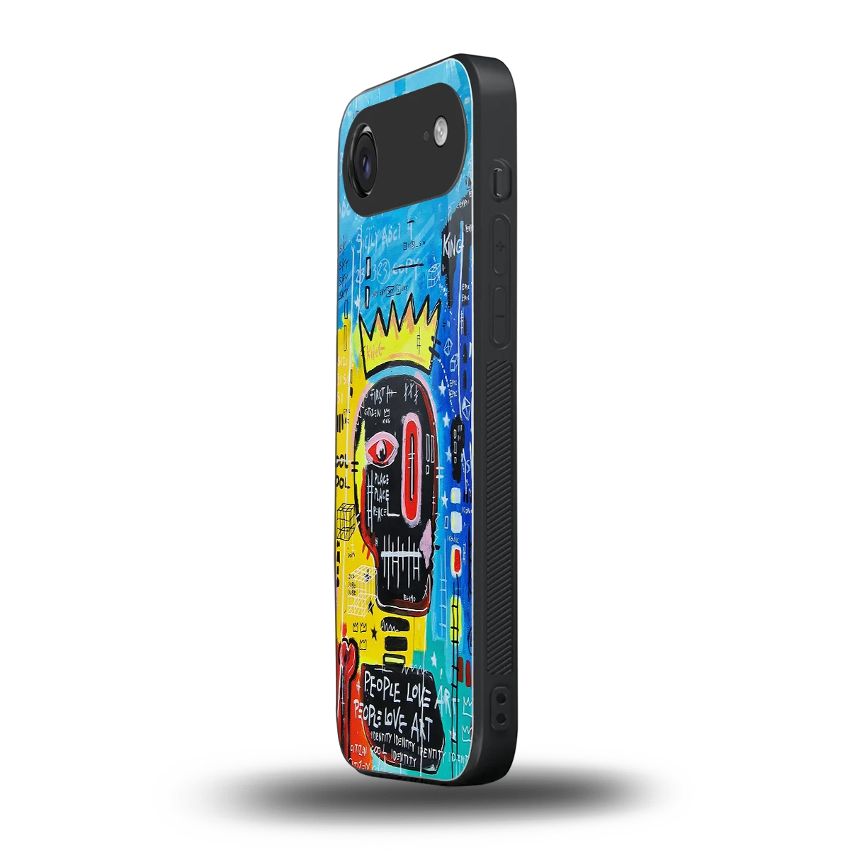 Royal Graffiti iphone air mobile cover | shockproof glass phone case