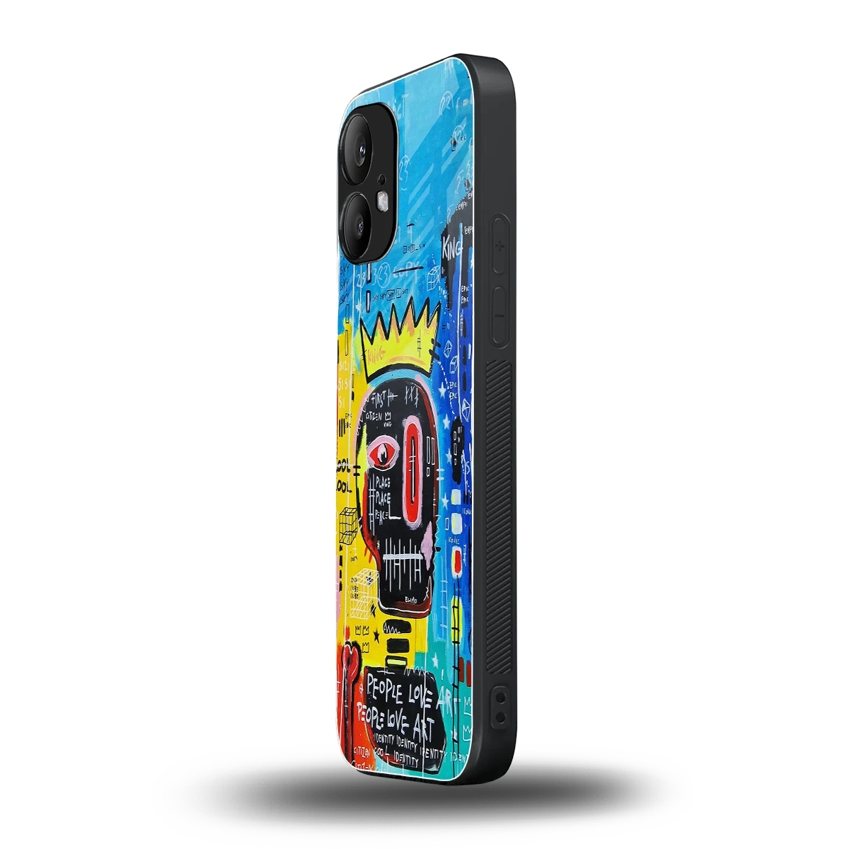 Royal Graffiti nothing phone 2 mobile cover | shockproof glass phone case