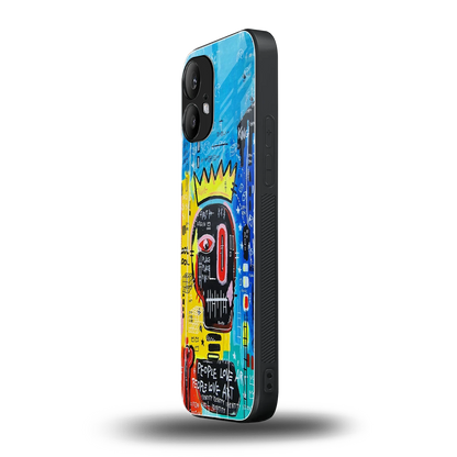 Royal Graffiti nothing phone 2 mobile cover | shockproof glass phone case
