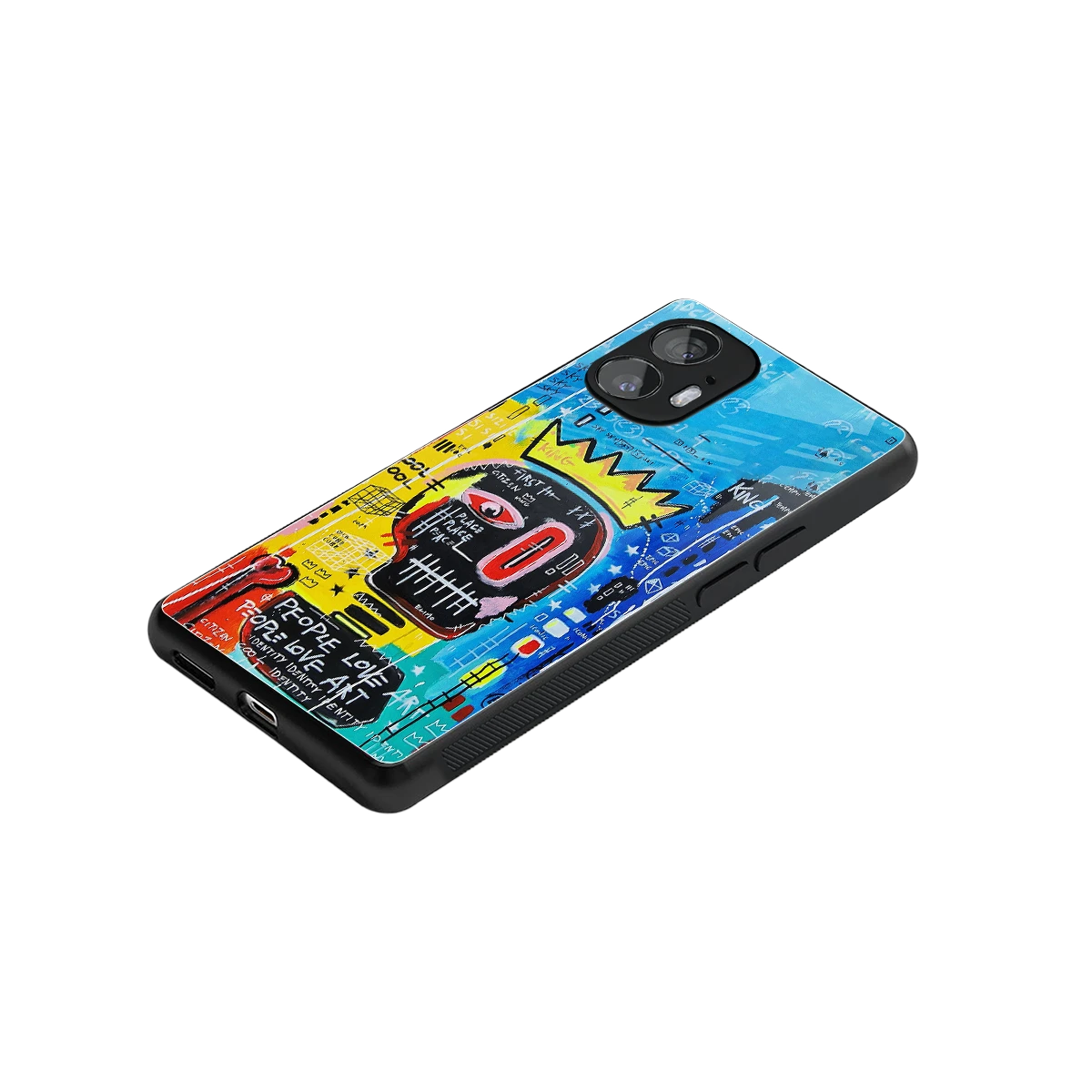 Royal Graffiti stylish phone case for nothing phone 2 | glossy glass and slim fit