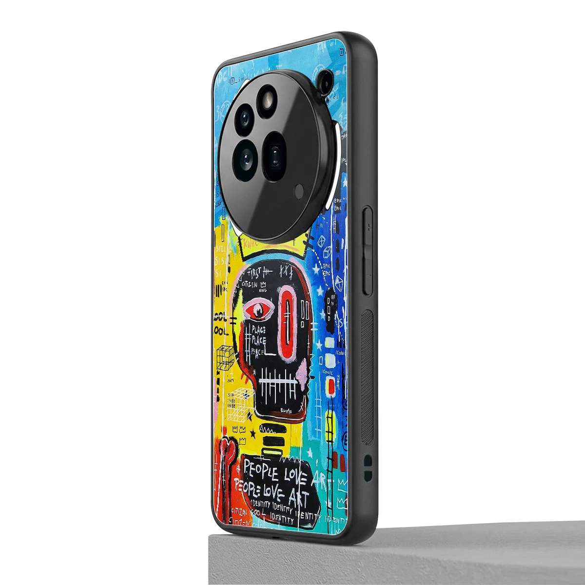 Royal Graffiti nothing phone 3a pro mobile cover | shockproof glass phone case