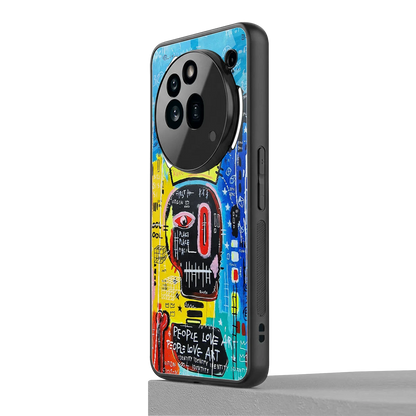 Royal Graffiti nothing phone 3a pro mobile cover | shockproof glass phone case