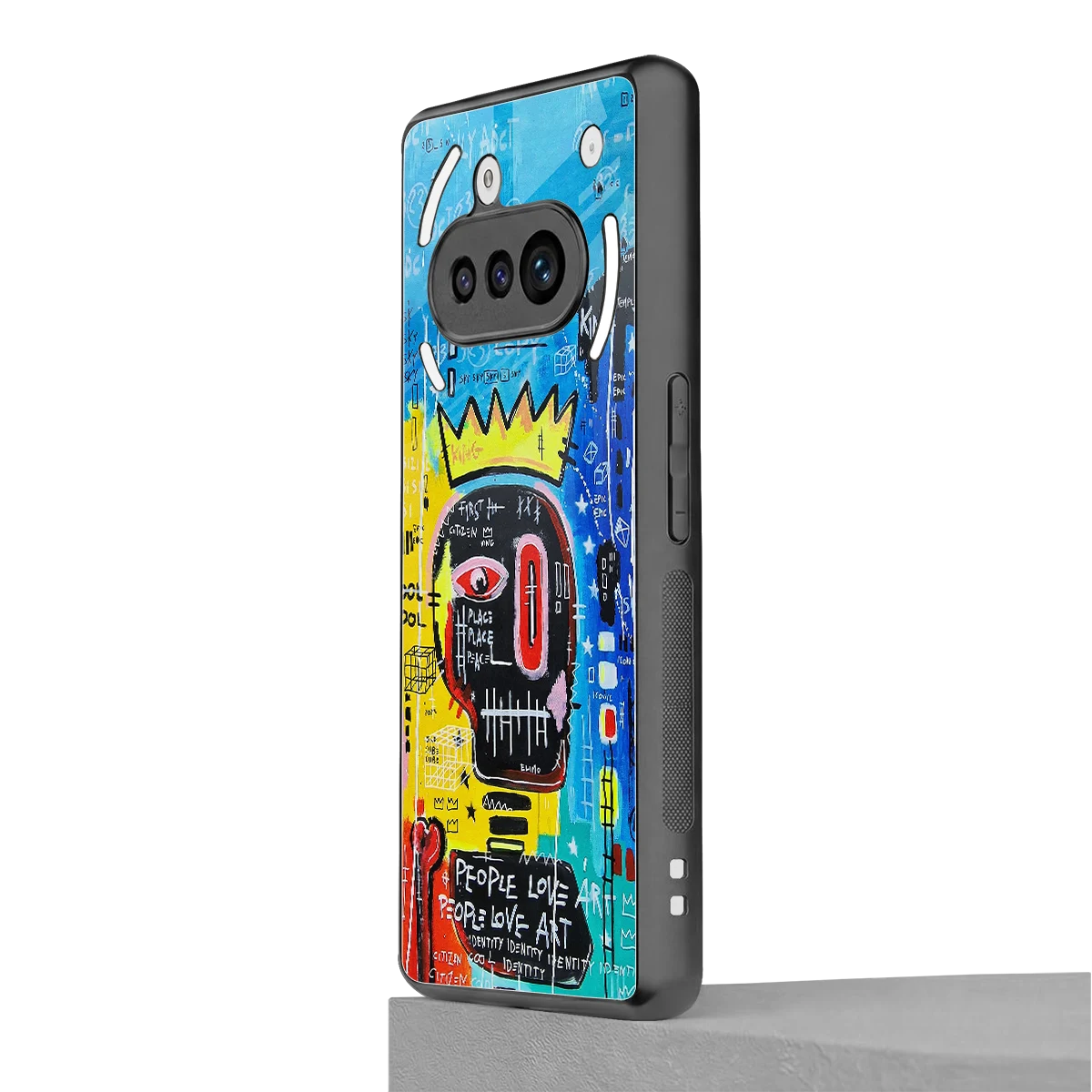 Royal Graffiti nothing phone 3a mobile cover | shockproof glass phone case