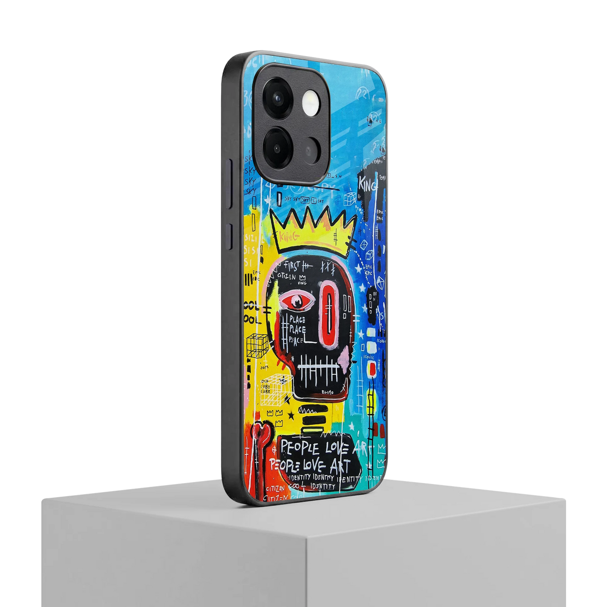 Royal Graffiti oneplus 13s mobile cover | shockproof glass phone case