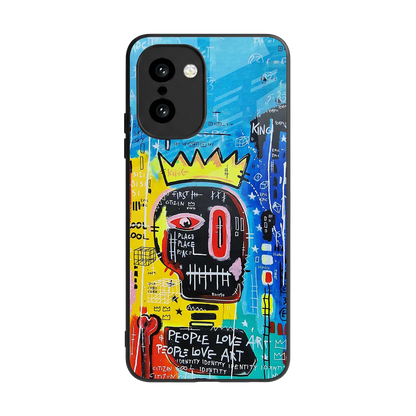 Royal Graffiti back phone cover | glass case for oneplus 15r