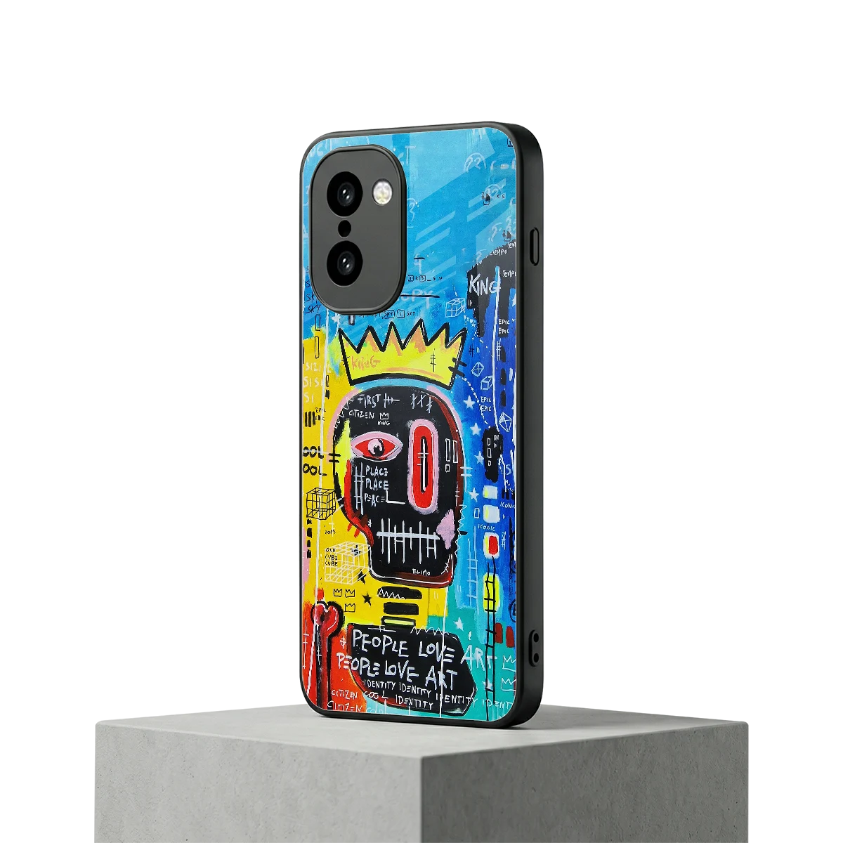 Royal Graffiti oneplus 15r mobile cover | shockproof glass phone case