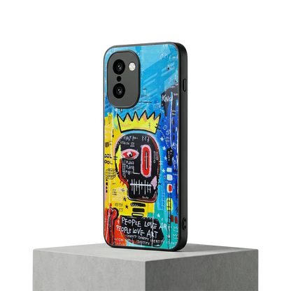 Royal Graffiti oneplus 15r mobile cover | shockproof glass phone case