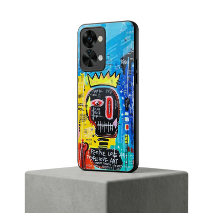 Royal Graffiti oneplus nord 2t mobile cover | shockproof glass phone case