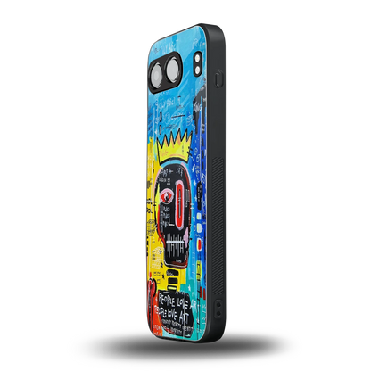 Royal Graffiti oneplus nord 4 mobile cover | shockproof glass phone case