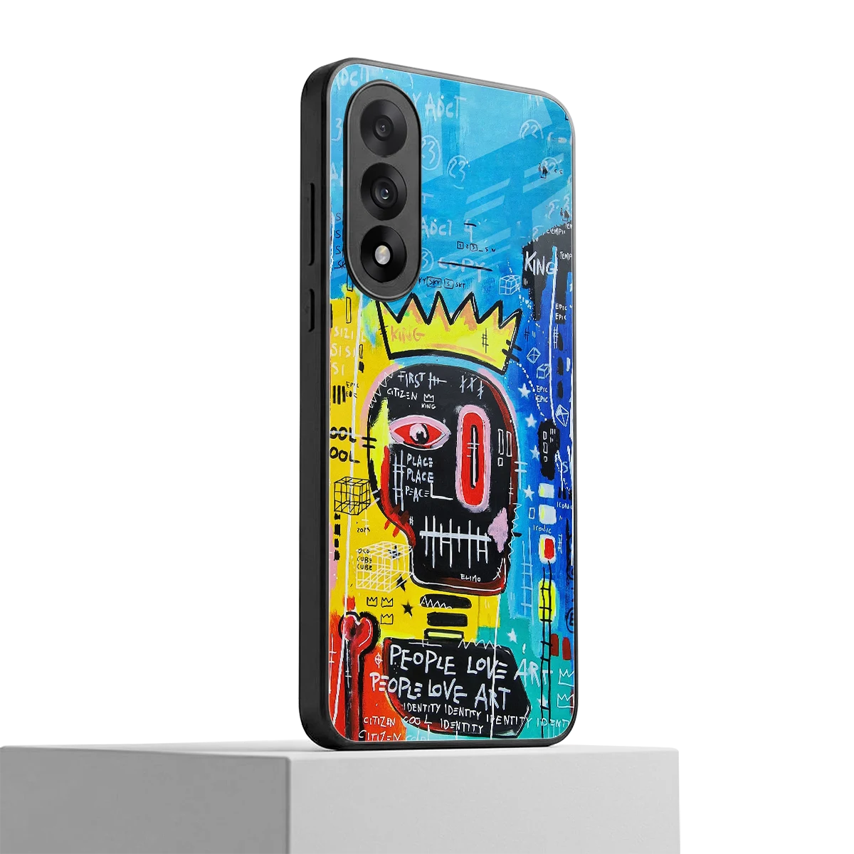 Royal Graffiti oneplus nord 5 mobile cover | shockproof glass phone case
