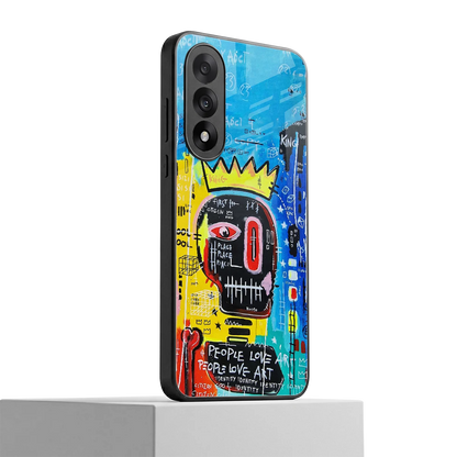 Royal Graffiti oneplus nord 5 mobile cover | shockproof glass phone case