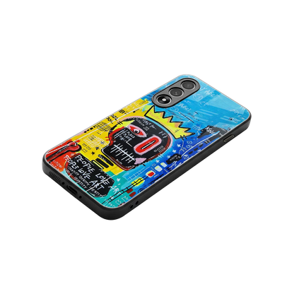 Royal Graffiti stylish phone case for oneplus nord 5 | glossy glass and slim fit