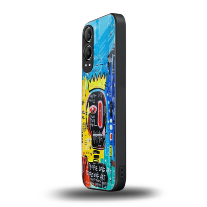 Royal Graffiti oneplus nord ce 4 lite mobile cover | shockproof glass phone case