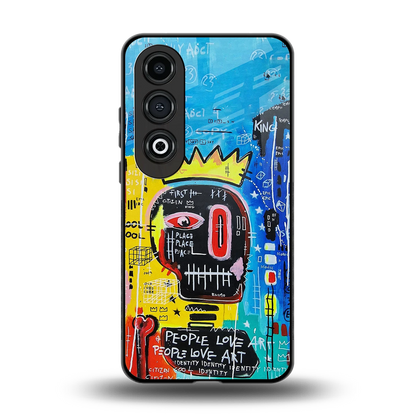 Royal Graffiti back phone cover | glass case for oneplus nord ce 4