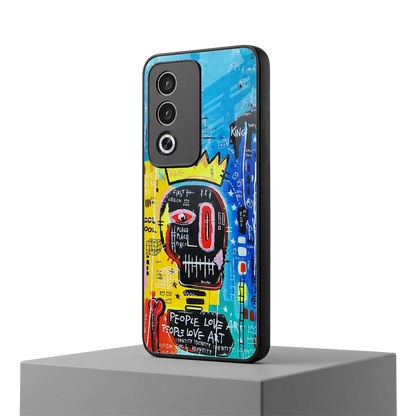 Royal Graffiti oppo a3 pro mobile cover | shockproof glass phone case