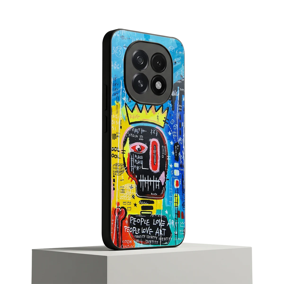 Royal Graffiti oppo f29 5g mobile cover | shockproof glass phone case