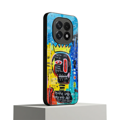 Royal Graffiti oppo f29 5g mobile cover | shockproof glass phone case