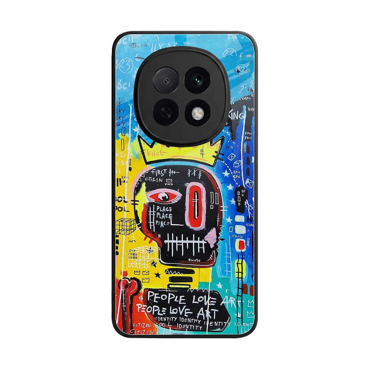 Royal Graffiti back phone cover | glass case for oppo f29 pro 5g