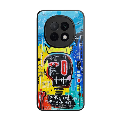Royal Graffiti back phone cover | glass case for oppo f29 pro 5g