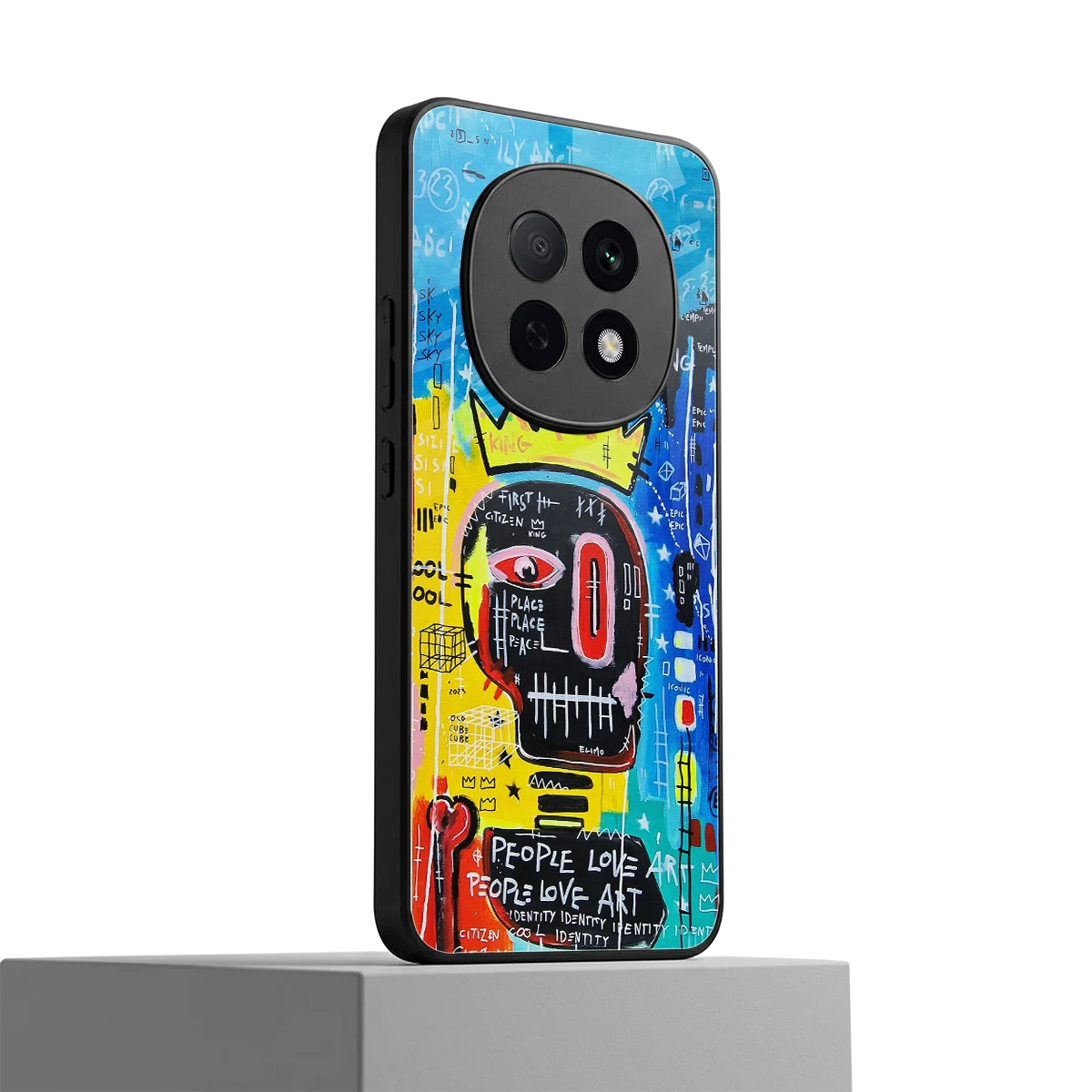 Royal Graffiti oppo f29 pro 5g mobile cover | shockproof glass phone case