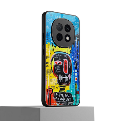 Royal Graffiti oppo f29 pro 5g mobile cover | shockproof glass phone case