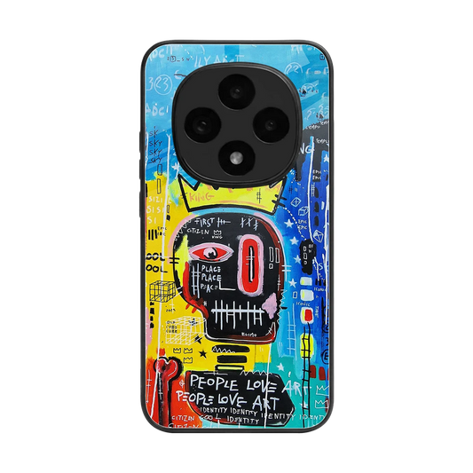 Royal Graffiti back phone cover | glass case for oppo f31 pro 5g