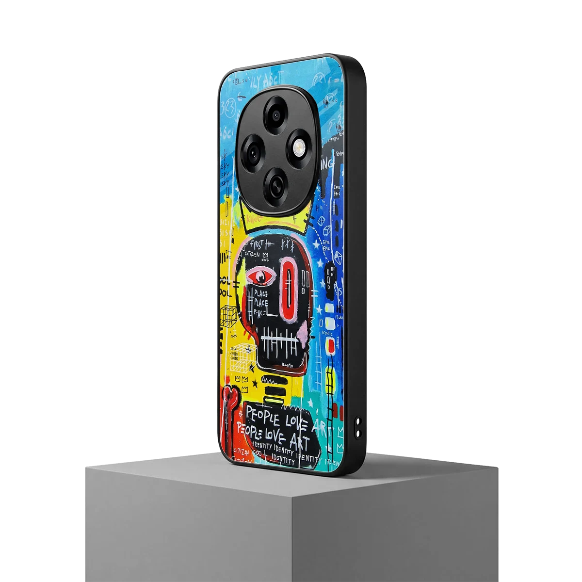 Royal Graffiti oppo f31 pro 5g mobile cover | shockproof glass phone case