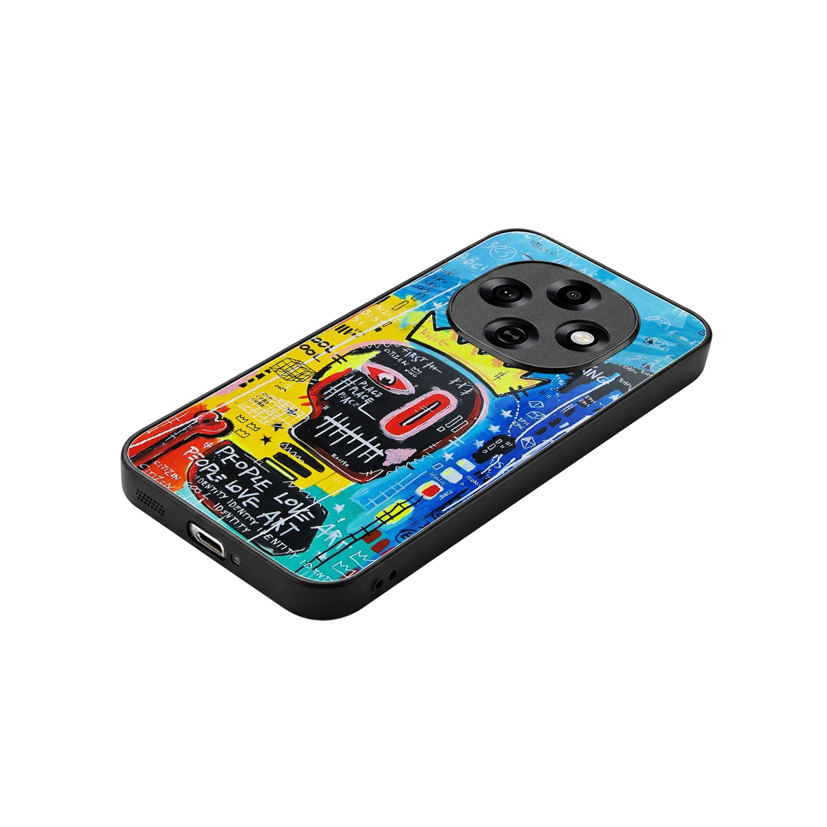 Royal Graffiti stylish phone case for oppo f31 pro 5g | glossy glass and slim fit