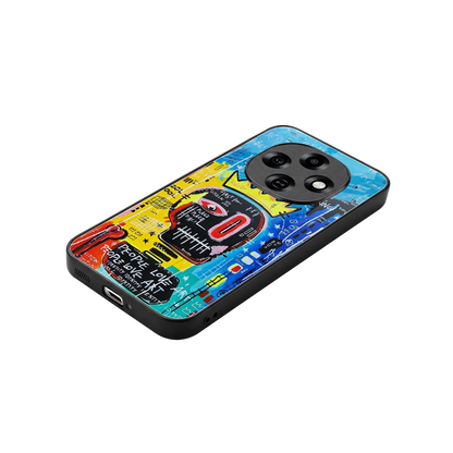 Royal Graffiti stylish phone case for oppo f31 pro 5g | glossy glass and slim fit