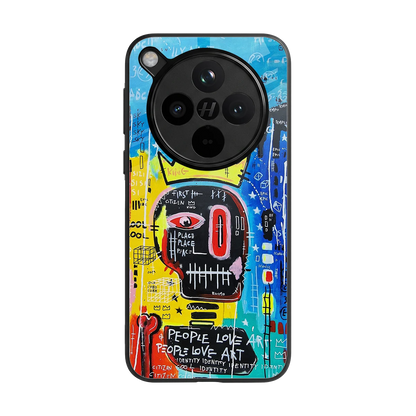 Royal Graffiti back phone cover | glass case for oppo find x8