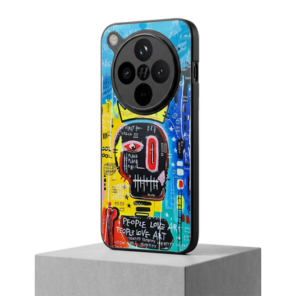 Royal Graffiti oppo find x8 mobile cover | shockproof glass phone case