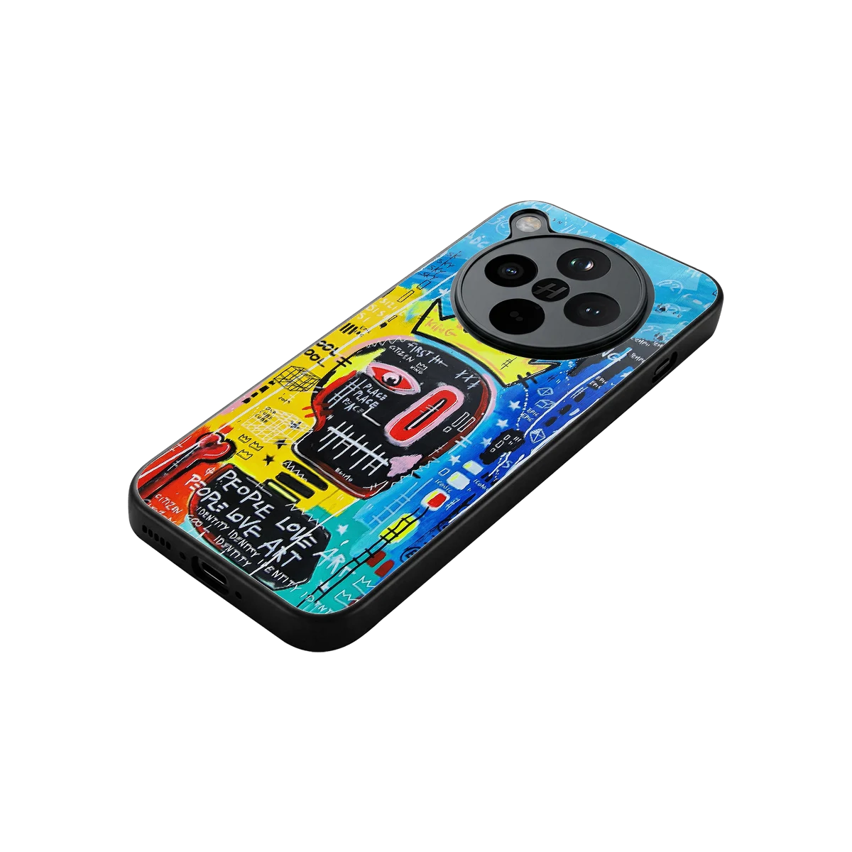 Royal Graffiti stylish phone case for oppo find x8 | glossy glass and slim fit