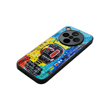 Royal Graffiti stylish phone case for oppo find x8 | glossy glass and slim fit