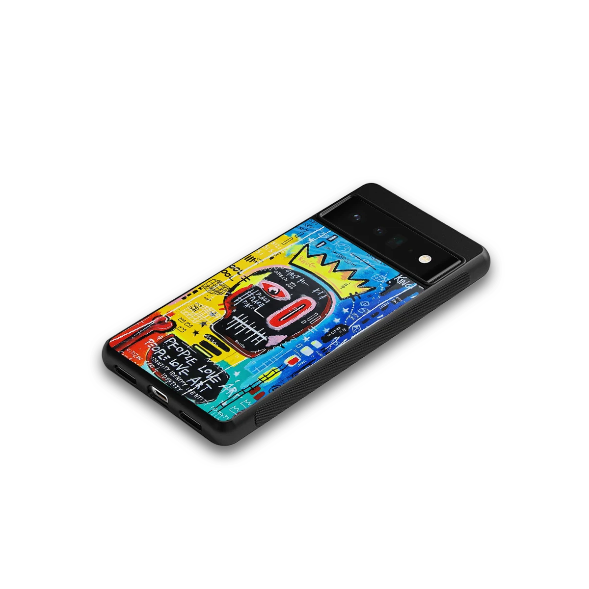 Royal Graffiti google pixel 6 pro mobile cover | shockproof glass phone case