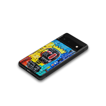 Royal Graffiti google pixel 6 mobile cover | shockproof glass phone case