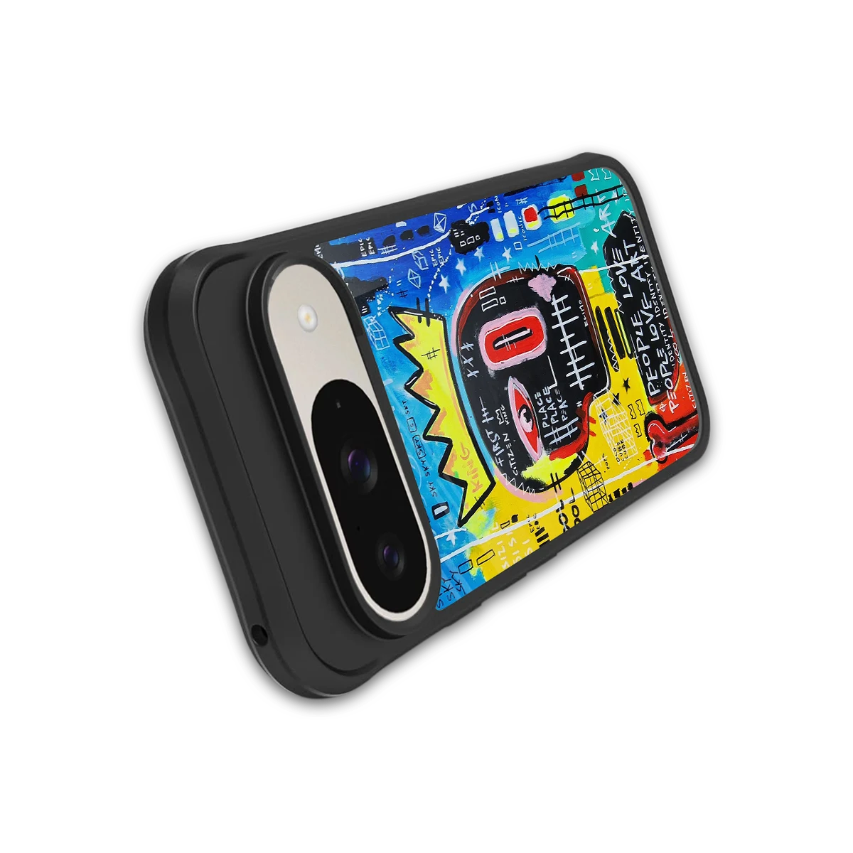 Royal Graffiti stylish phone case for google pixel 9 | glossy glass and slim fit