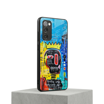 Royal Graffiti samsung galaxy s20 fe mobile cover | shockproof glass phone case