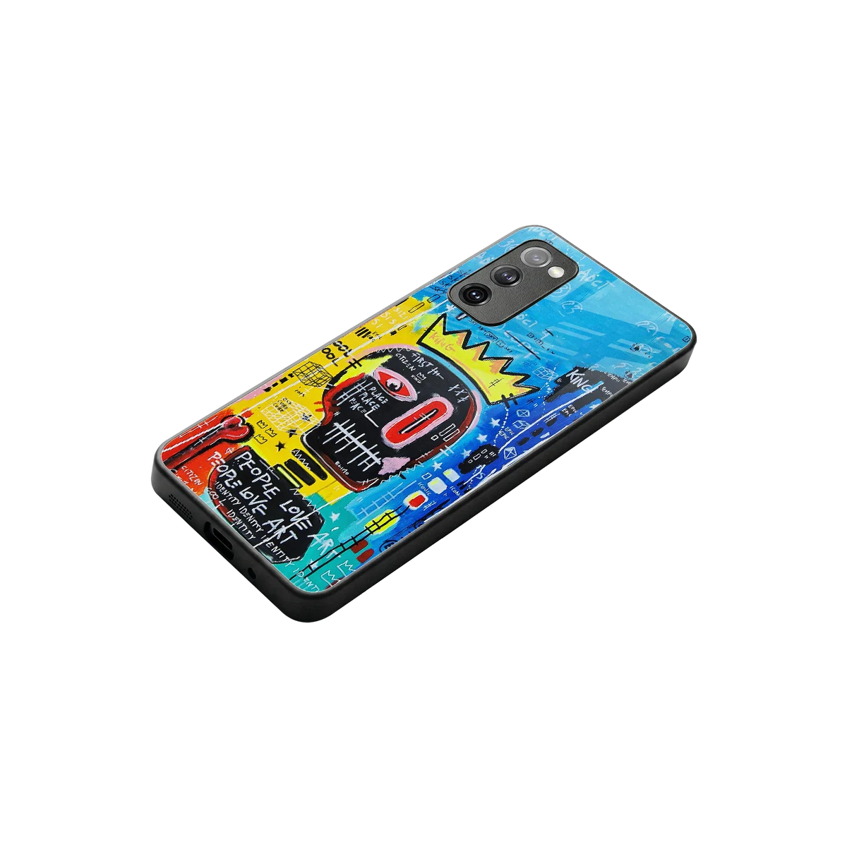 Royal Graffiti stylish phone case for samsung galaxy s20 fe | glossy glass and slim fit